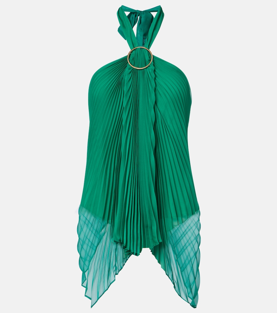 Valzer pleated top