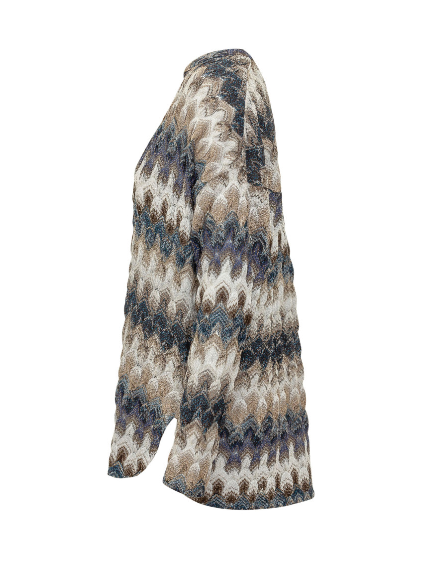 Multicolor Relaxed Abstract Shirt