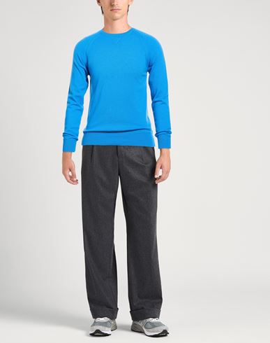 Platinum Man Sweater Azure Size S Cashmere