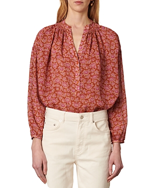 Nipoa Floral Print Cotton Top