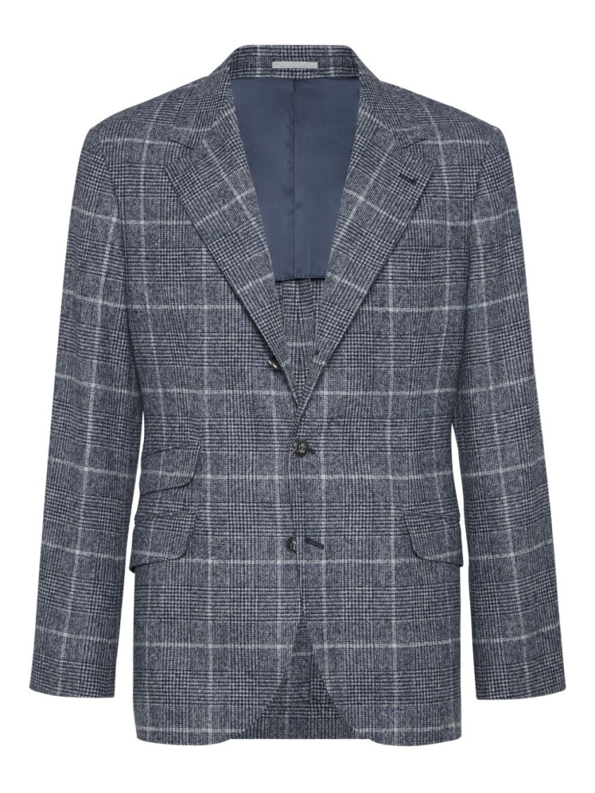 Single-breasted blazer - Blue