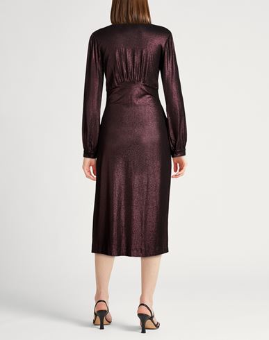 Woman Midi dress Purple Size 1 Viscose, Elastane