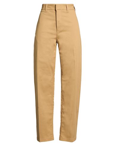 Woman Pants Marigold Size 27 Cotton, Elastane