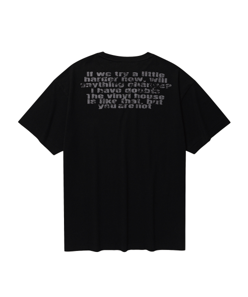 FADED STAR TEE BLACK