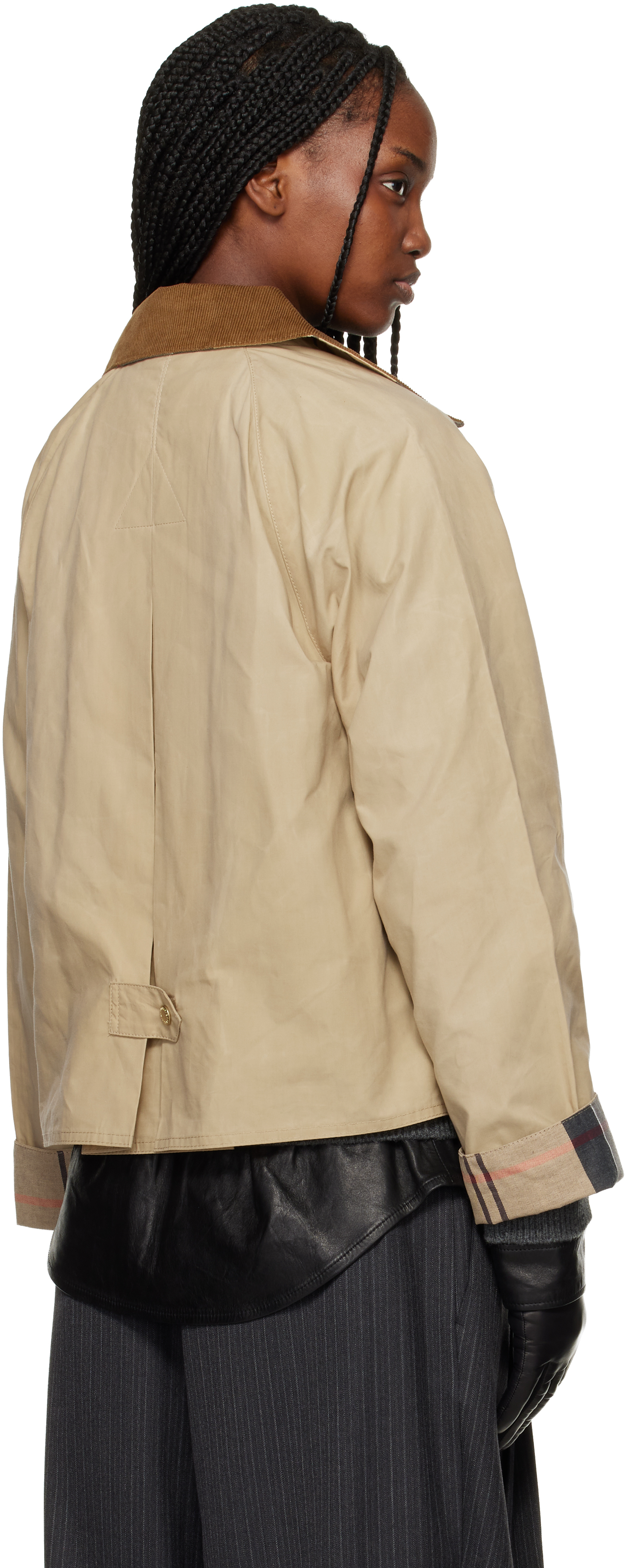 Beige Catlin Casual Jacket