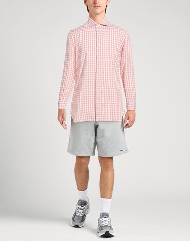 Man Shirt Brick Size 15 Cotton