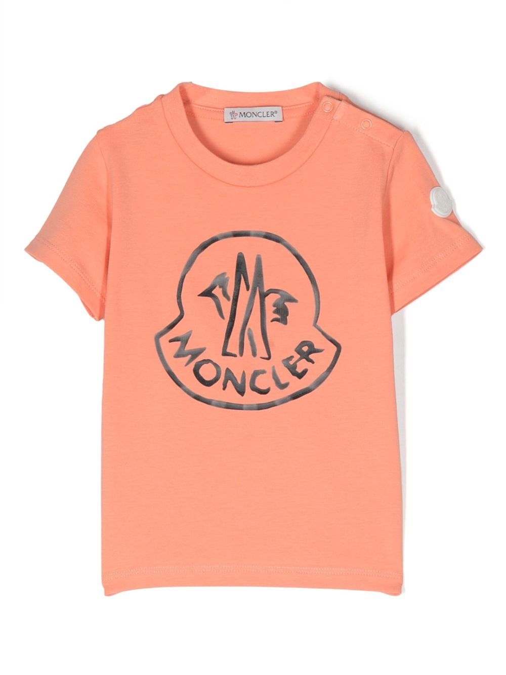 Logo-print short-sleeve T-shirt - Purple