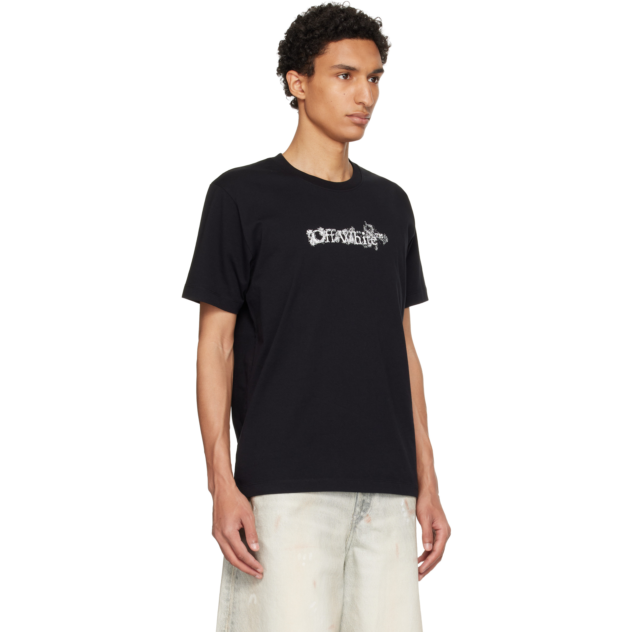 Black Heraldic Arrow Slim T-shirt