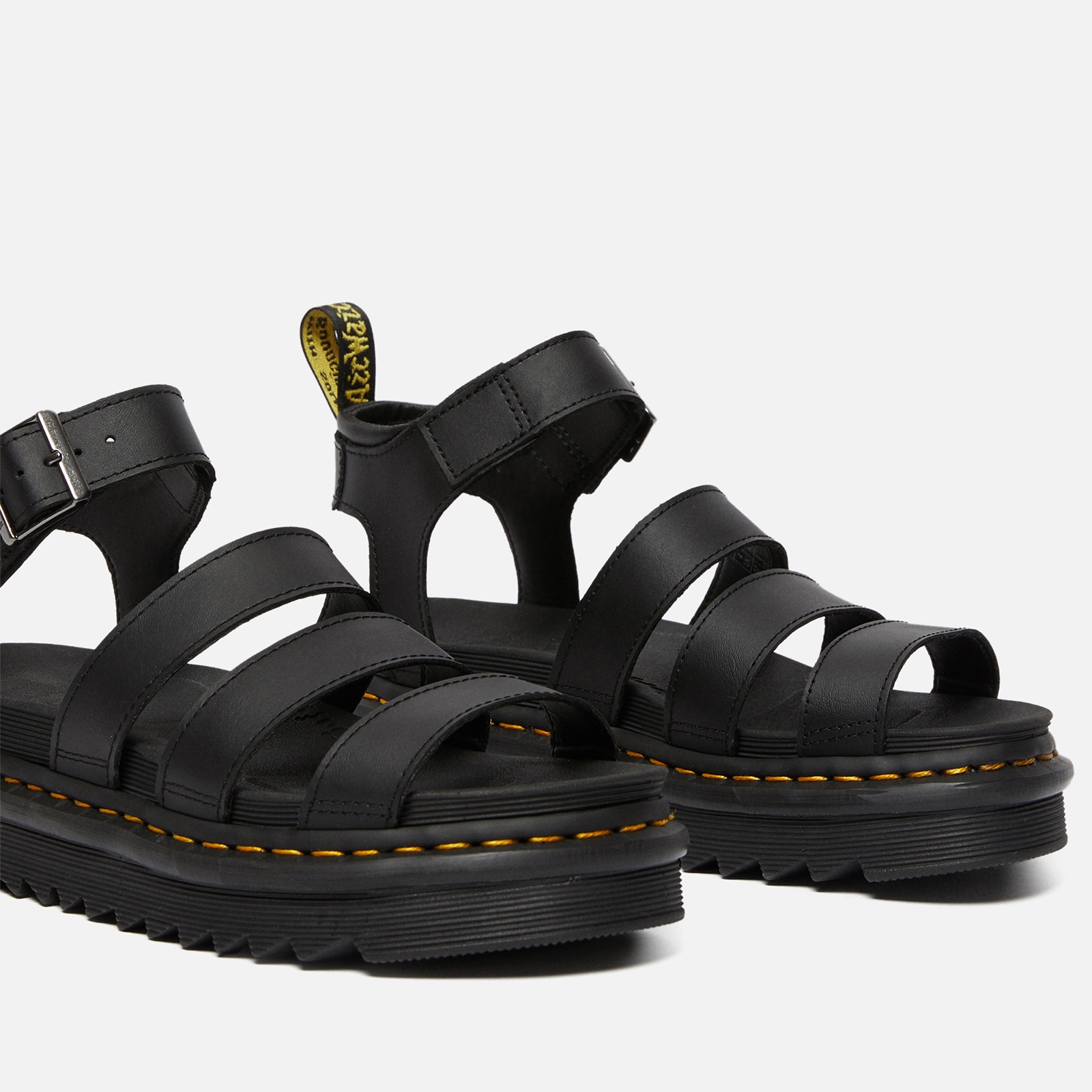 Dr. Martens Women's Blaire Leather Strappy Sandals - UK 3