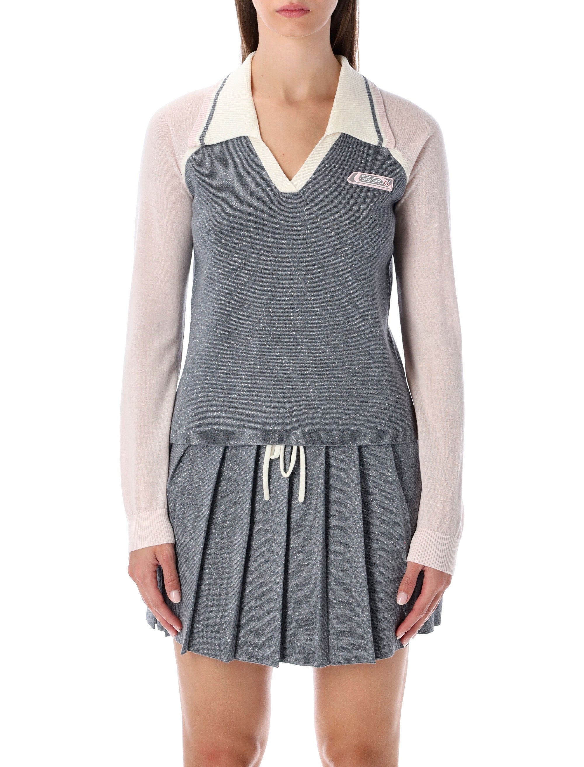Tennis Long-sleeved Polo Top