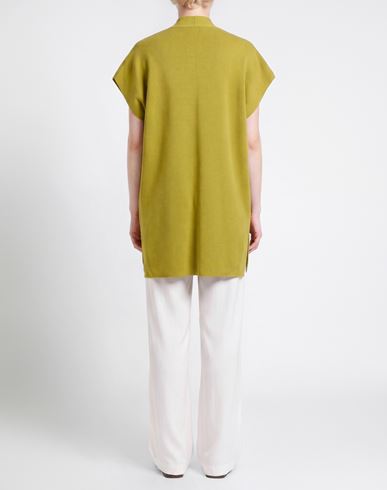 Elena Mirò Woman Cardigan Lime green Size 8 Viscose, Polyester
