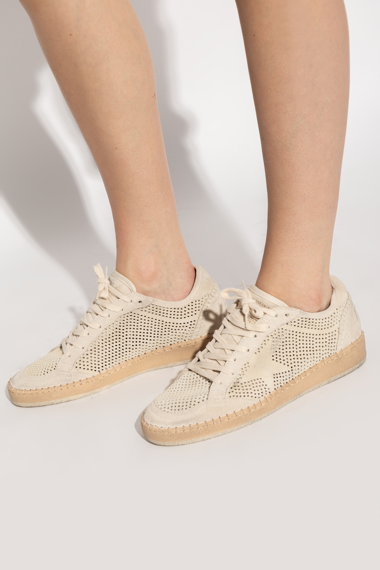 ‘Ball Star Unique Quarter Unfolded’ Sports Shoes, Women's, Beige
