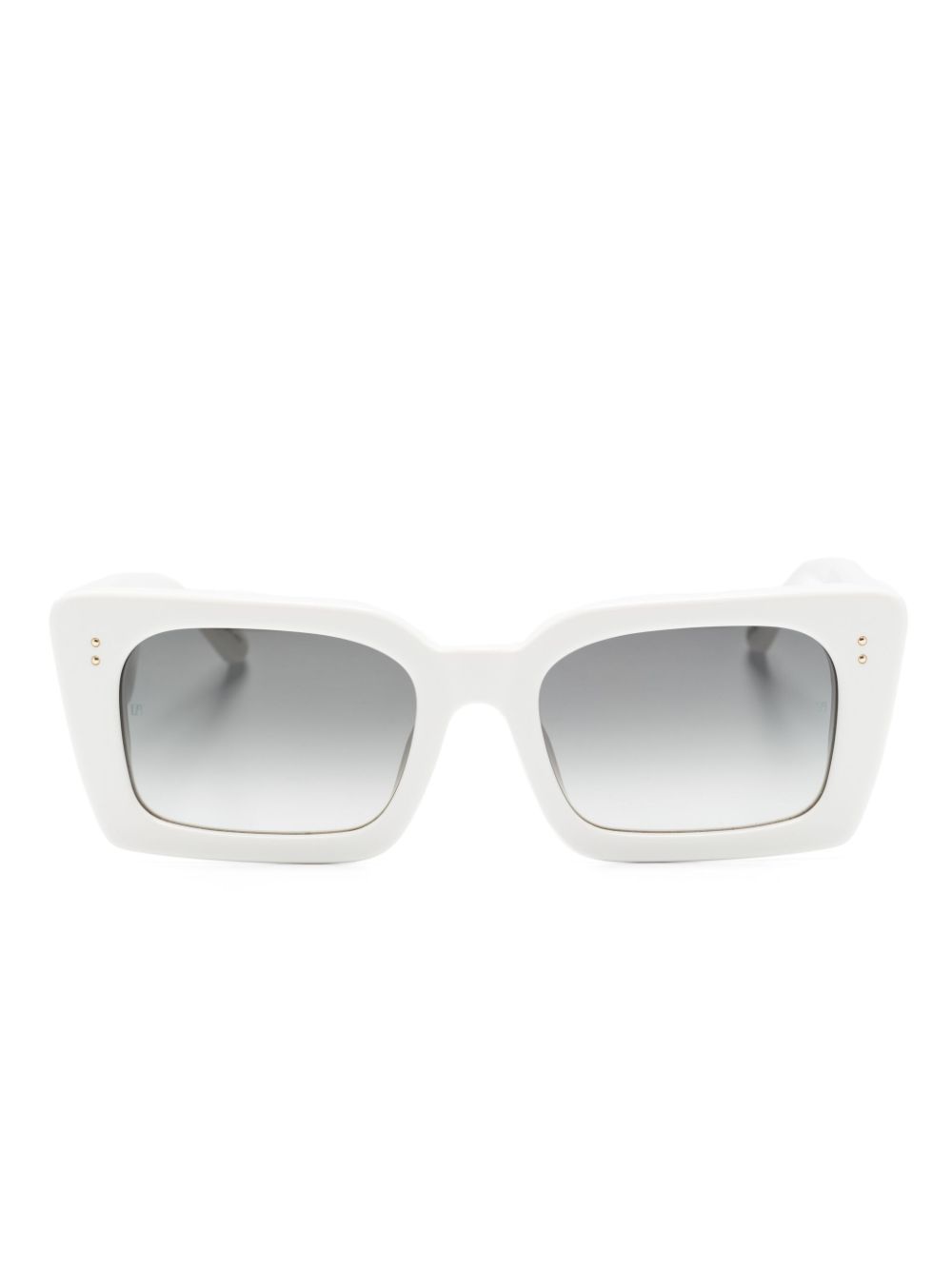 Rectangular-frame sunglasses - Black