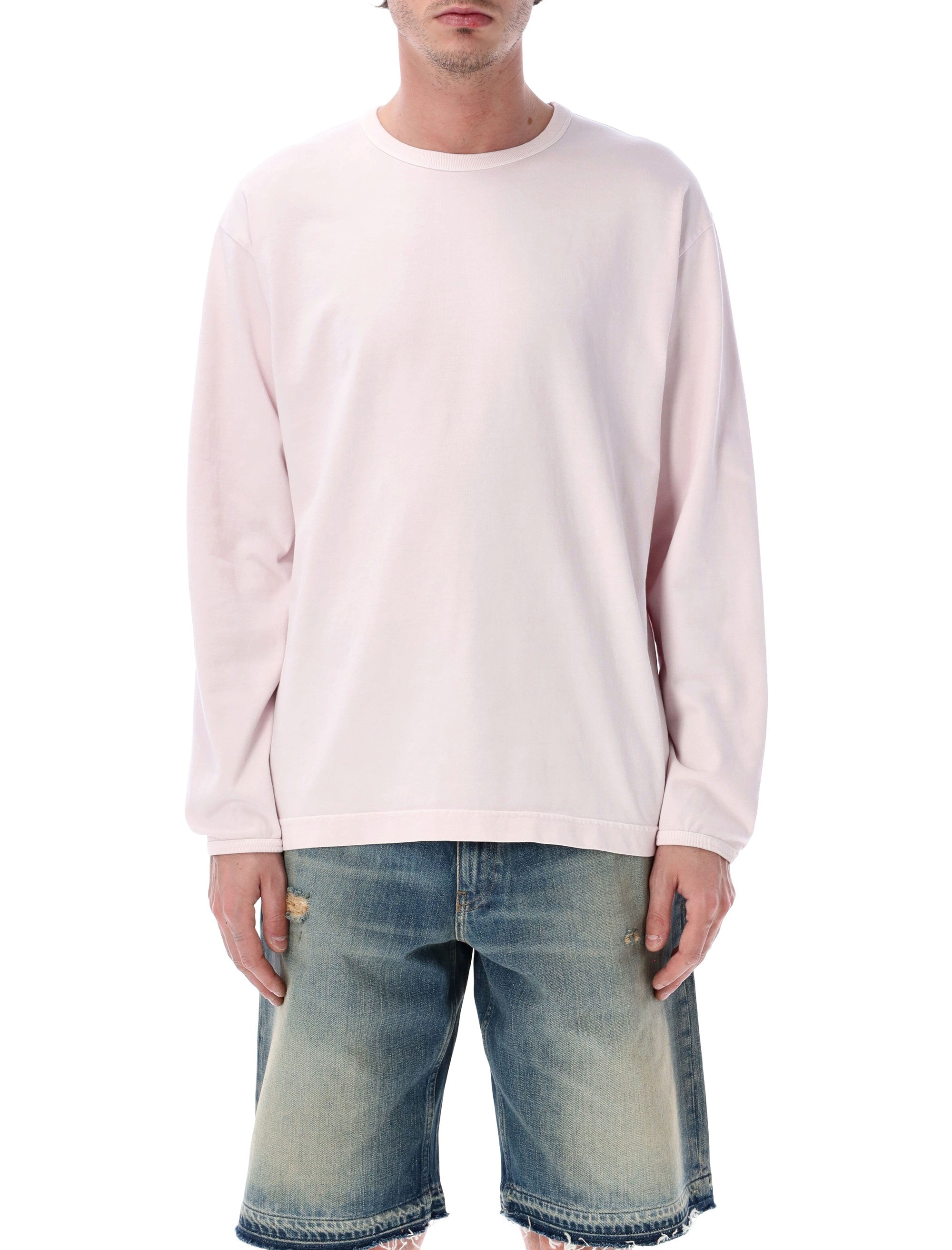 Long Sleeve Organic Cotton T-shirt for Men - Size L