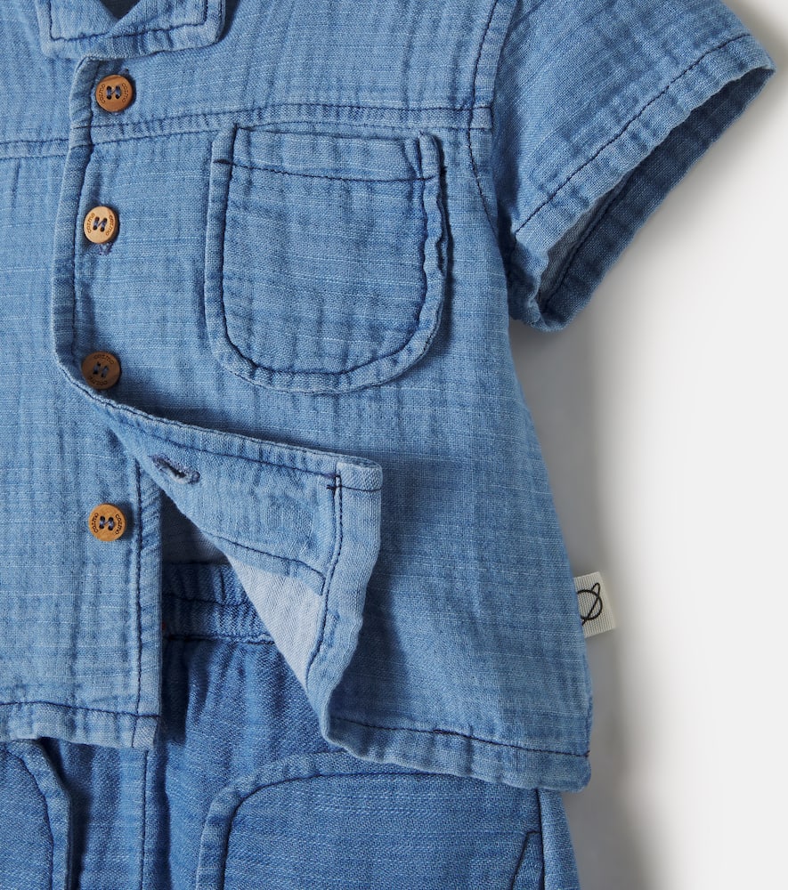 Baby Gale shirt and Kai shorts set