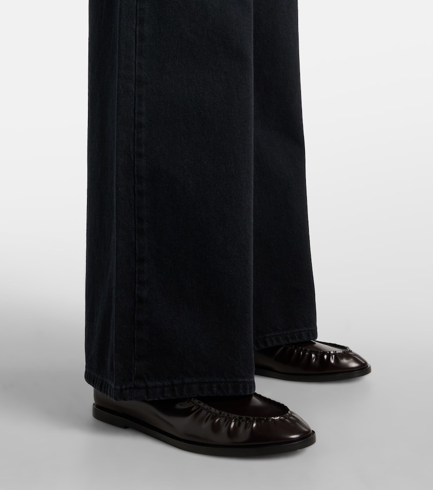Easy Wide Flare high-rise flared jeans