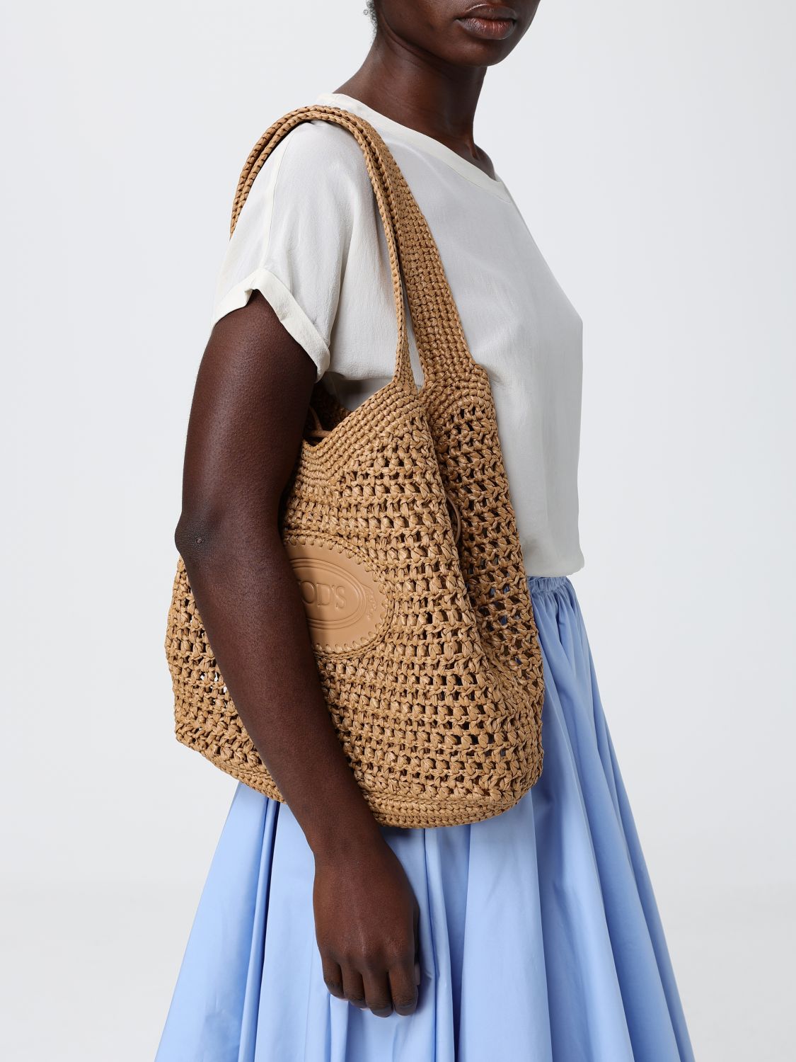 Handbag Woman color Beige