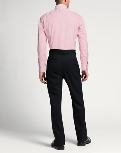 Man Shirt Red Size 17 Cotton, Polyamide, Elastane