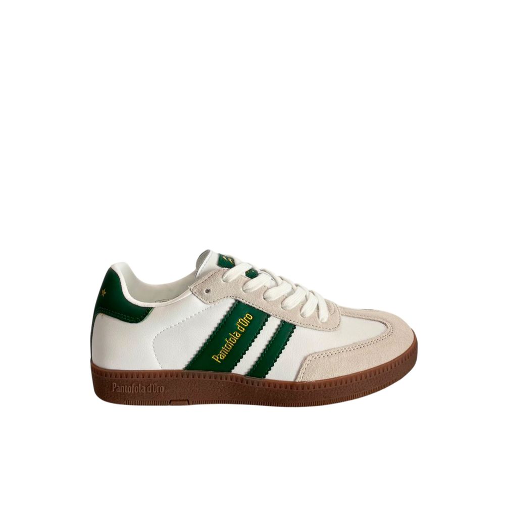 Pantofola D'Oro Green Suede Men Men's Sneaker
