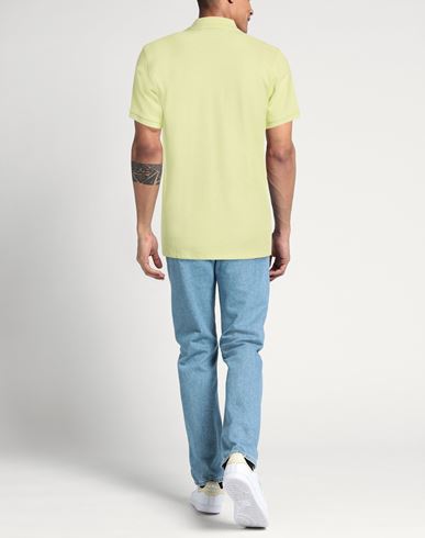 Man Polo shirt Pastel yellow Size 42 Pima Cotton