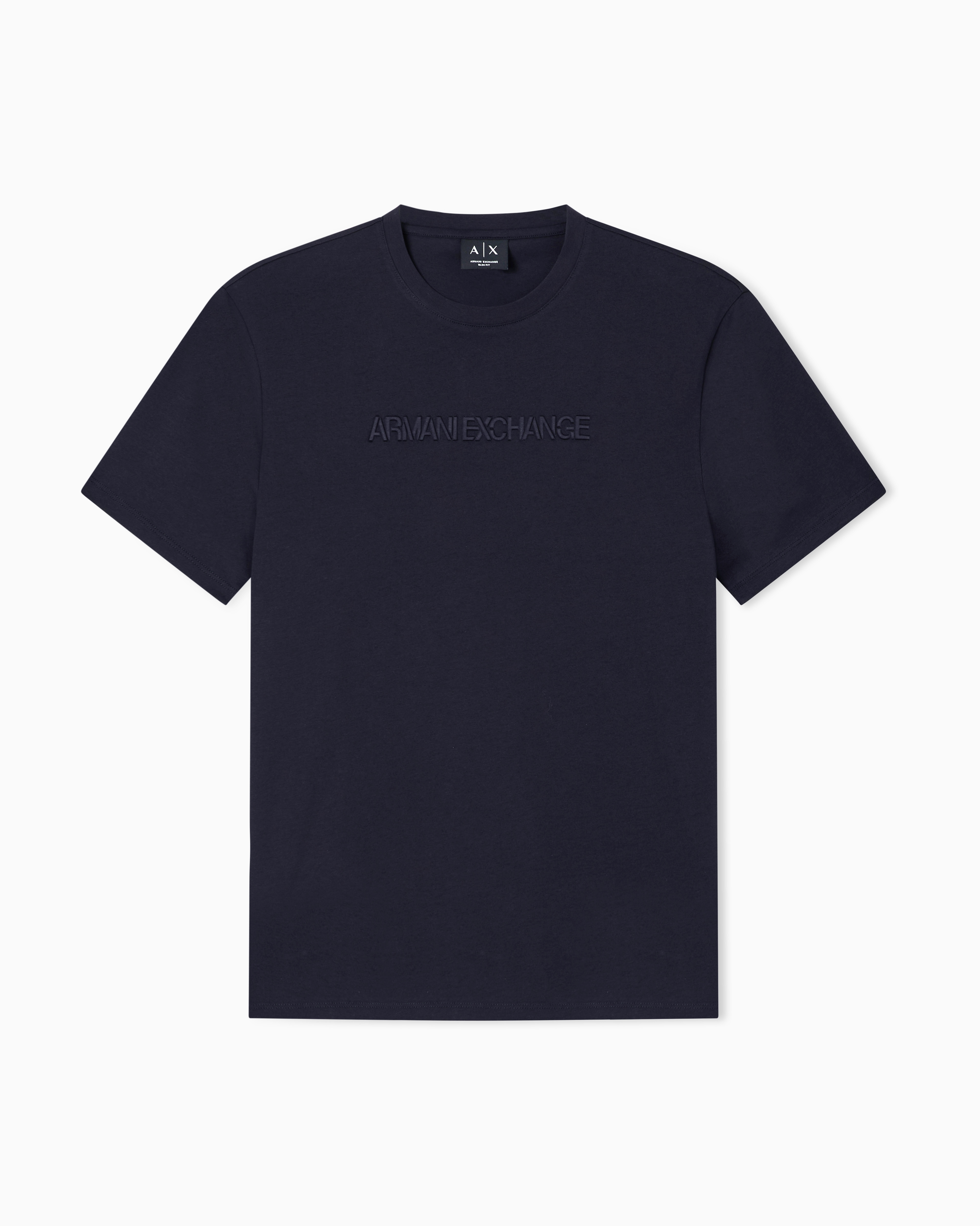 Slim-Fit T-shirt in Cotton Jersey with tonal embossed logo