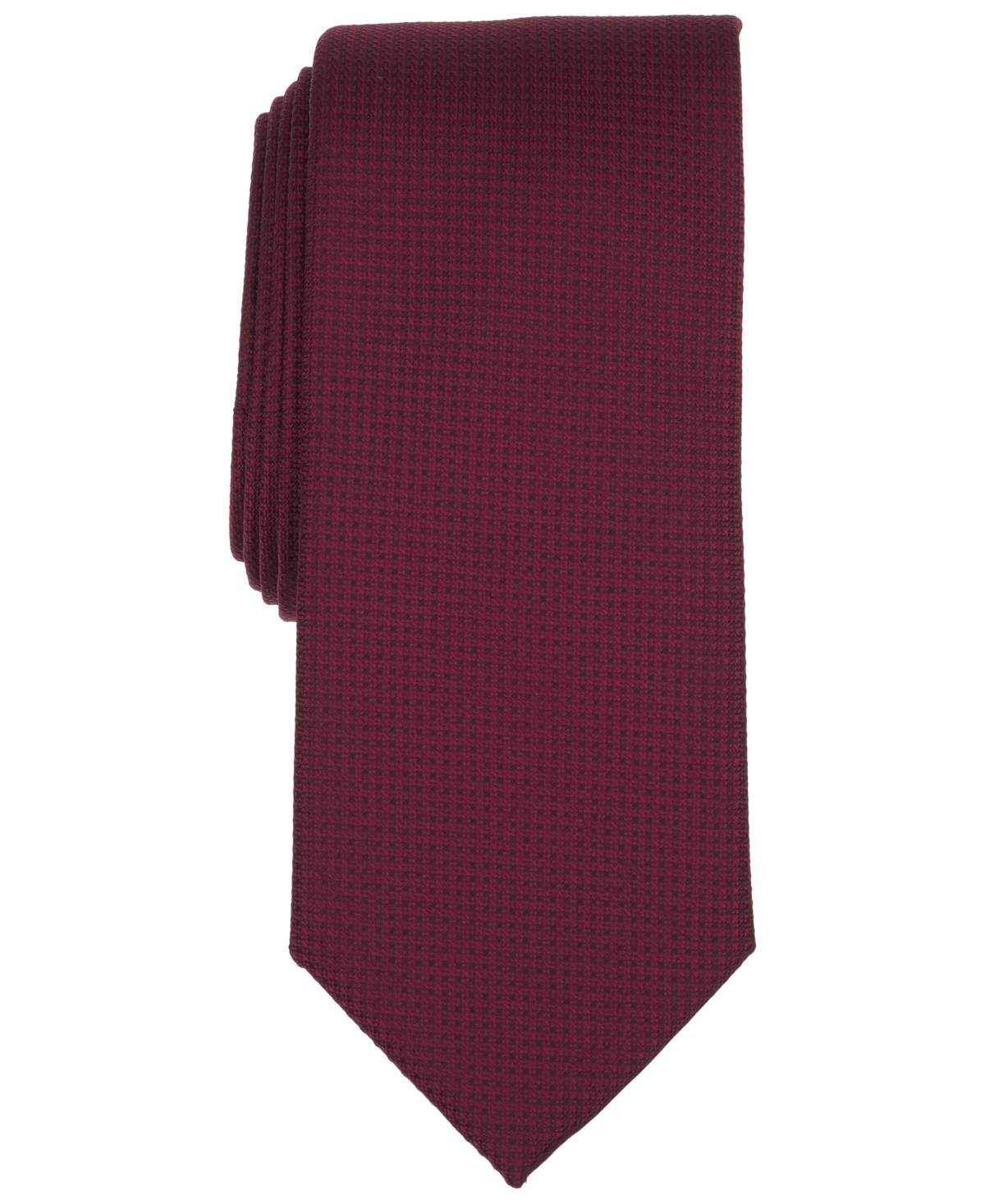 Men's Eden Solid Tie - Burgundy