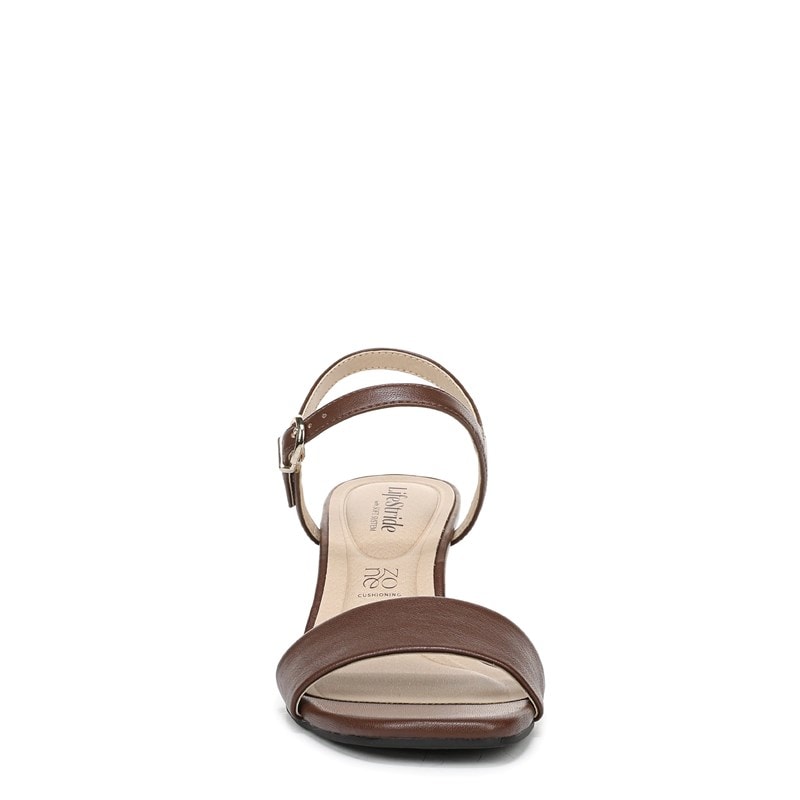 Women's Sawyer Wedge Dress Sandals (Cocoa Brown Faux Leather)