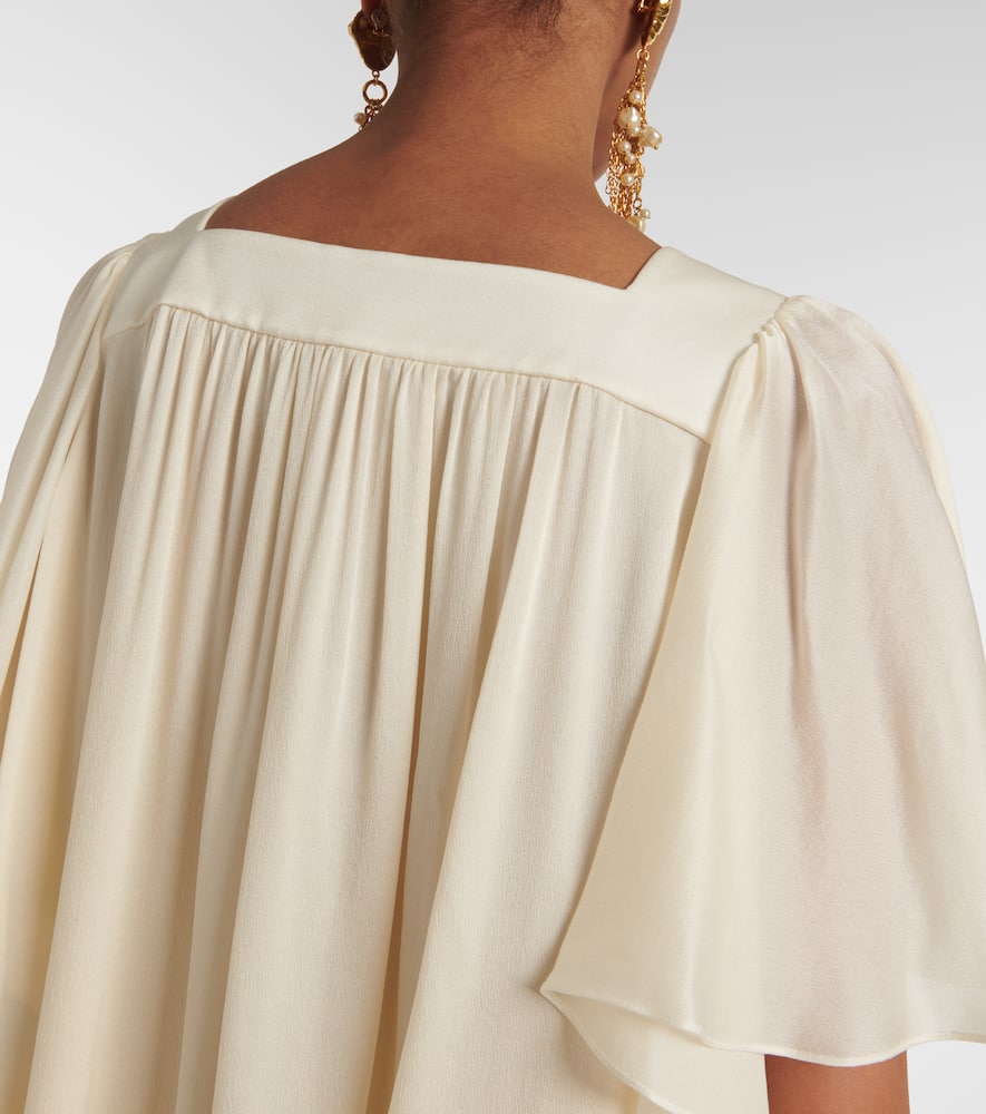 Chloé Ro33 silk minidress