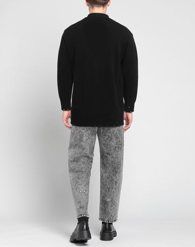 Amaranto Man Cardigan Black Size M Wool, Cashmere