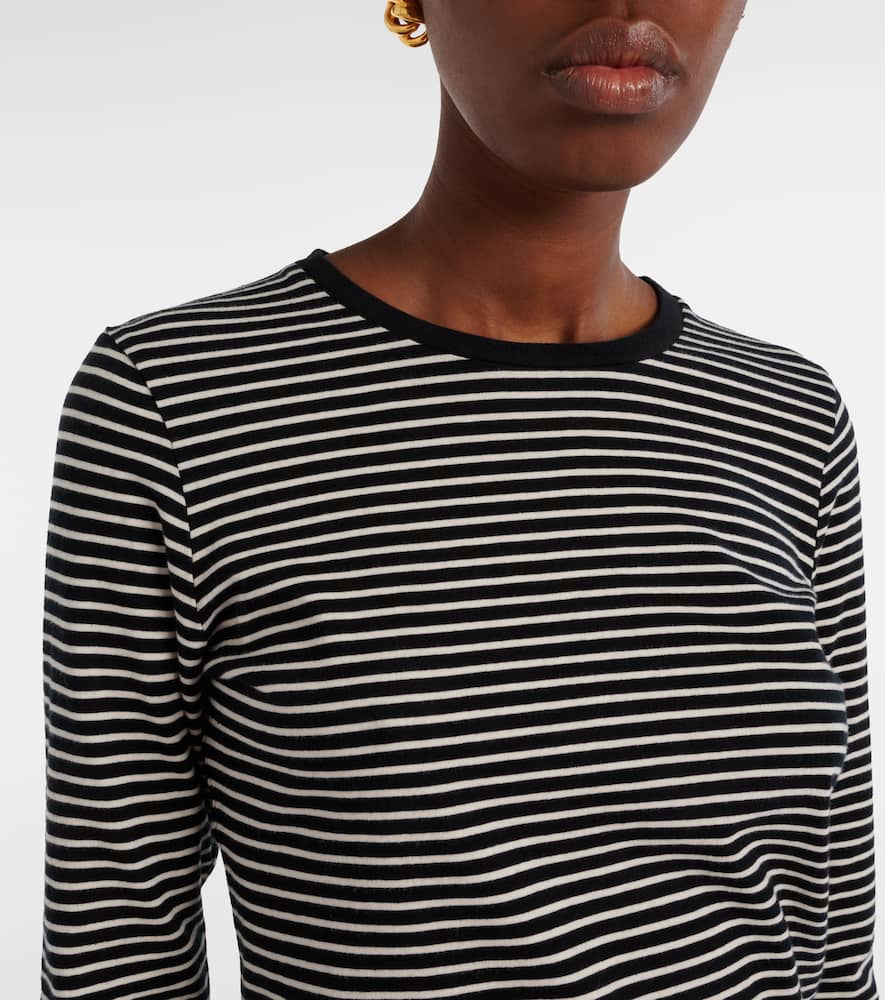 Simone striped cotton jersey T-shirt
