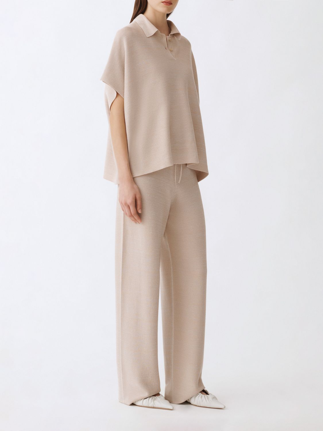 Pants Woman color Sand