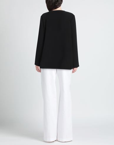 Alpha Studio Woman Top Black Size 6 Polyester, Elastane