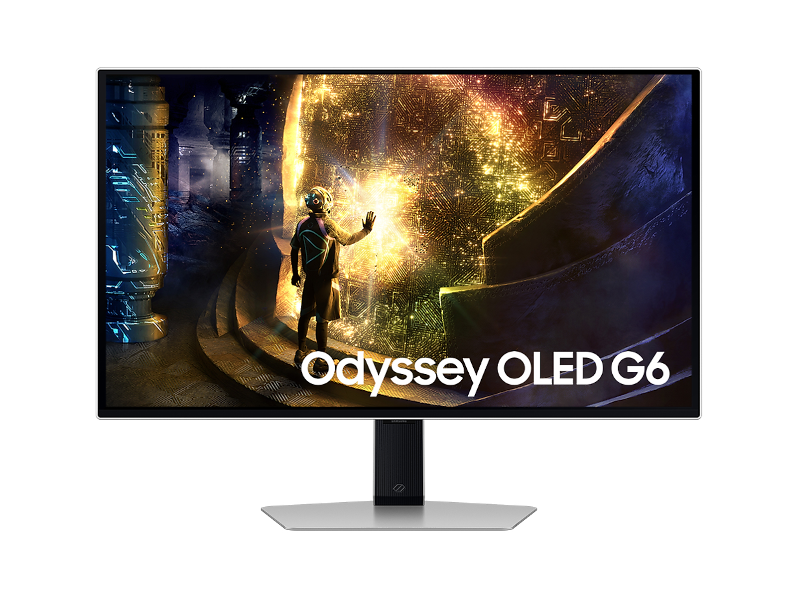 27" Odyssey OLED G6 (G61SD) QHD 240Hz 0.03ms FreeSync™ Premium Pro Gaming Monitor with Sleek Metal Design(LS27DG610SNXZA)