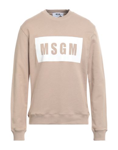 Man Sweatshirt Beige