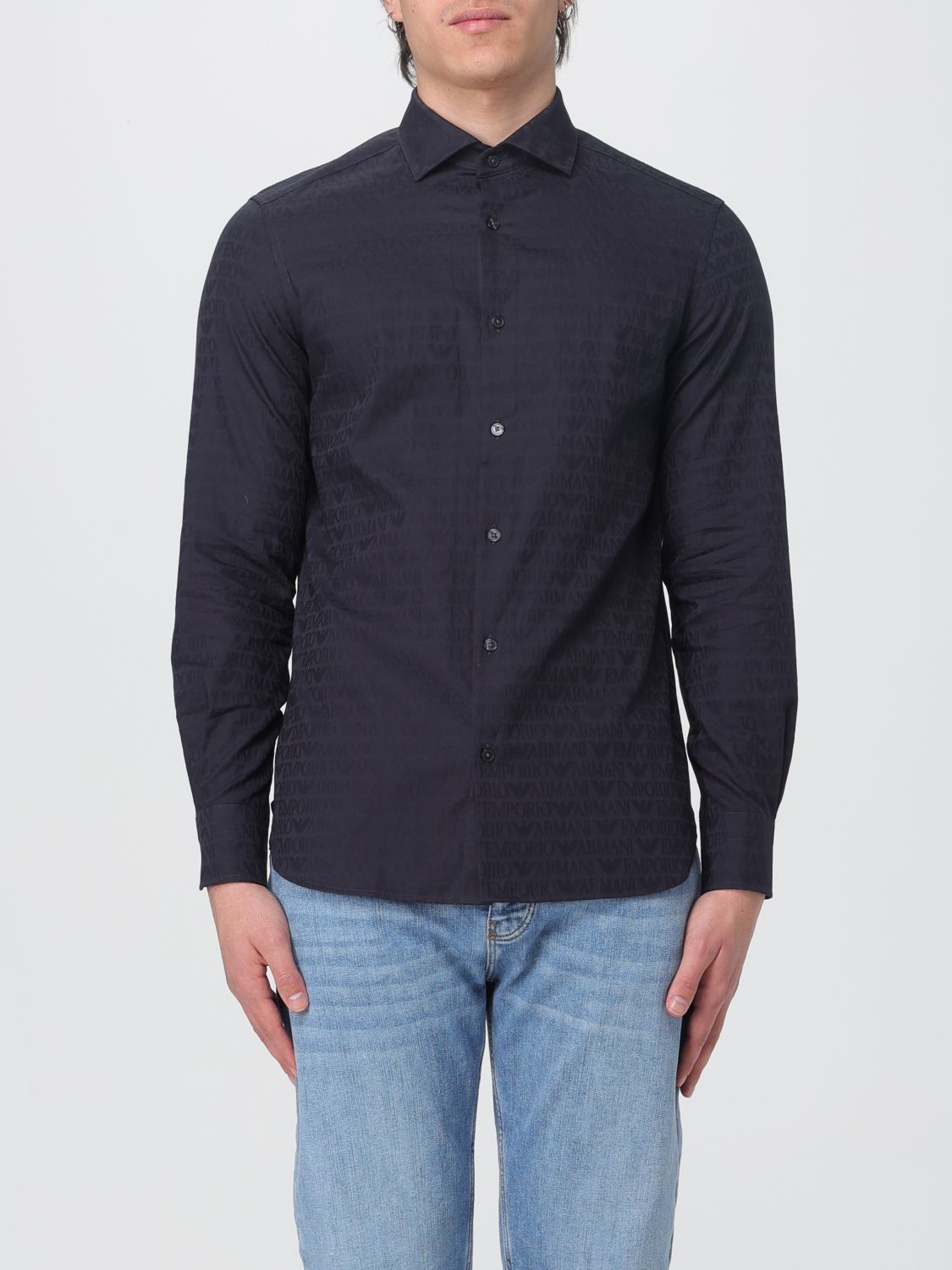 Shirt Men color Blue