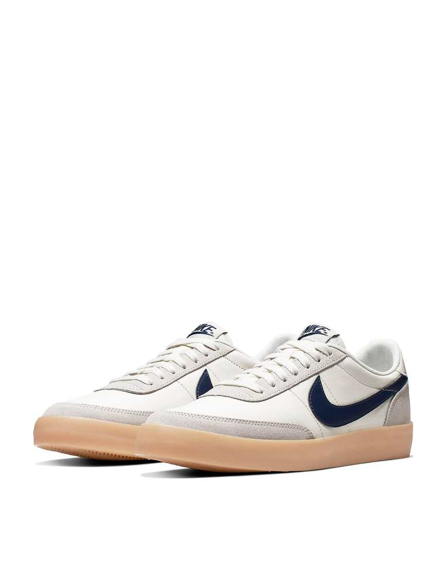 Killshot 2 leather sneakers in white and navy