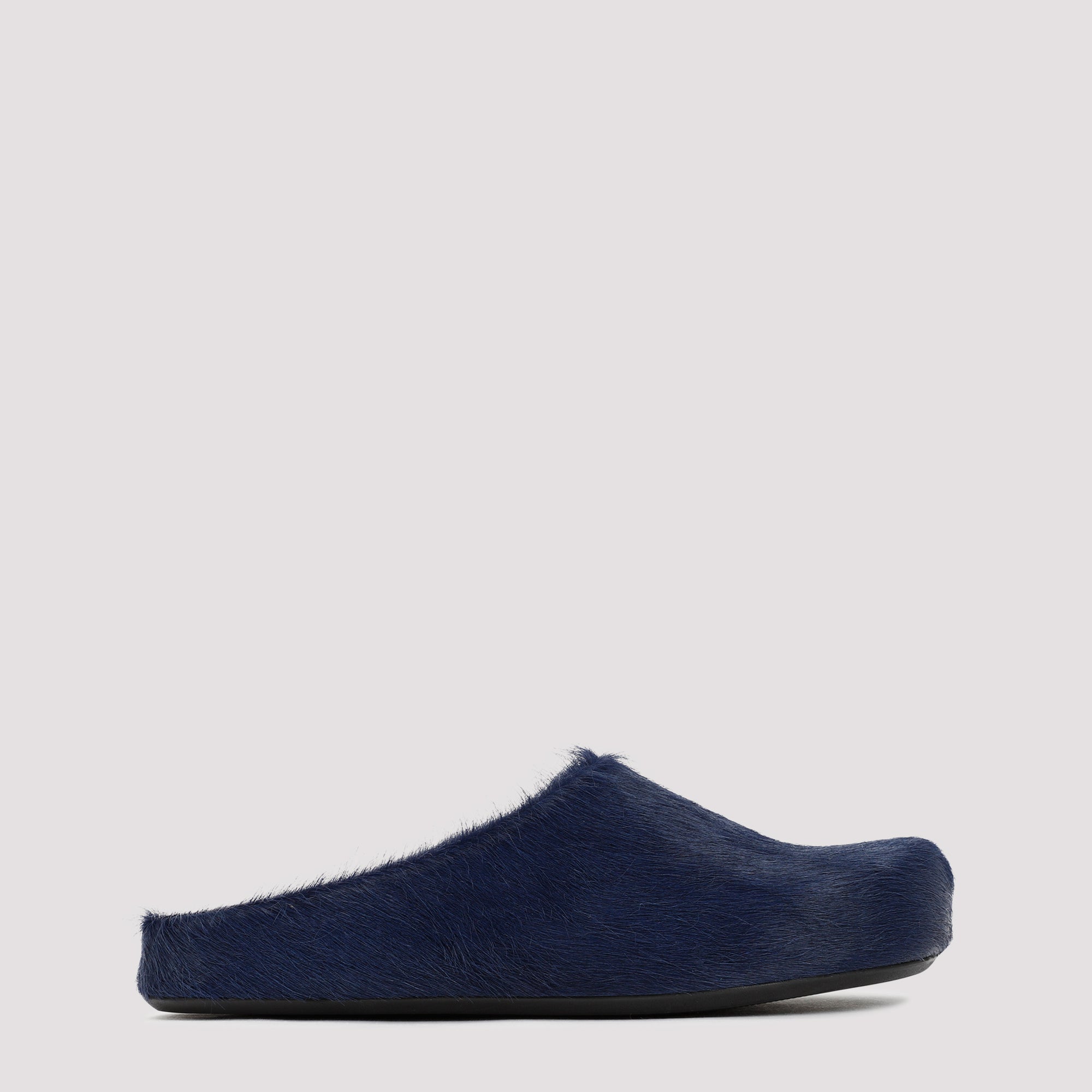 Long Haircalfskin Fussbett Sabot