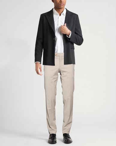 Man Pants Light grey Size 34 Virgin Wool, Cotton, Elastane