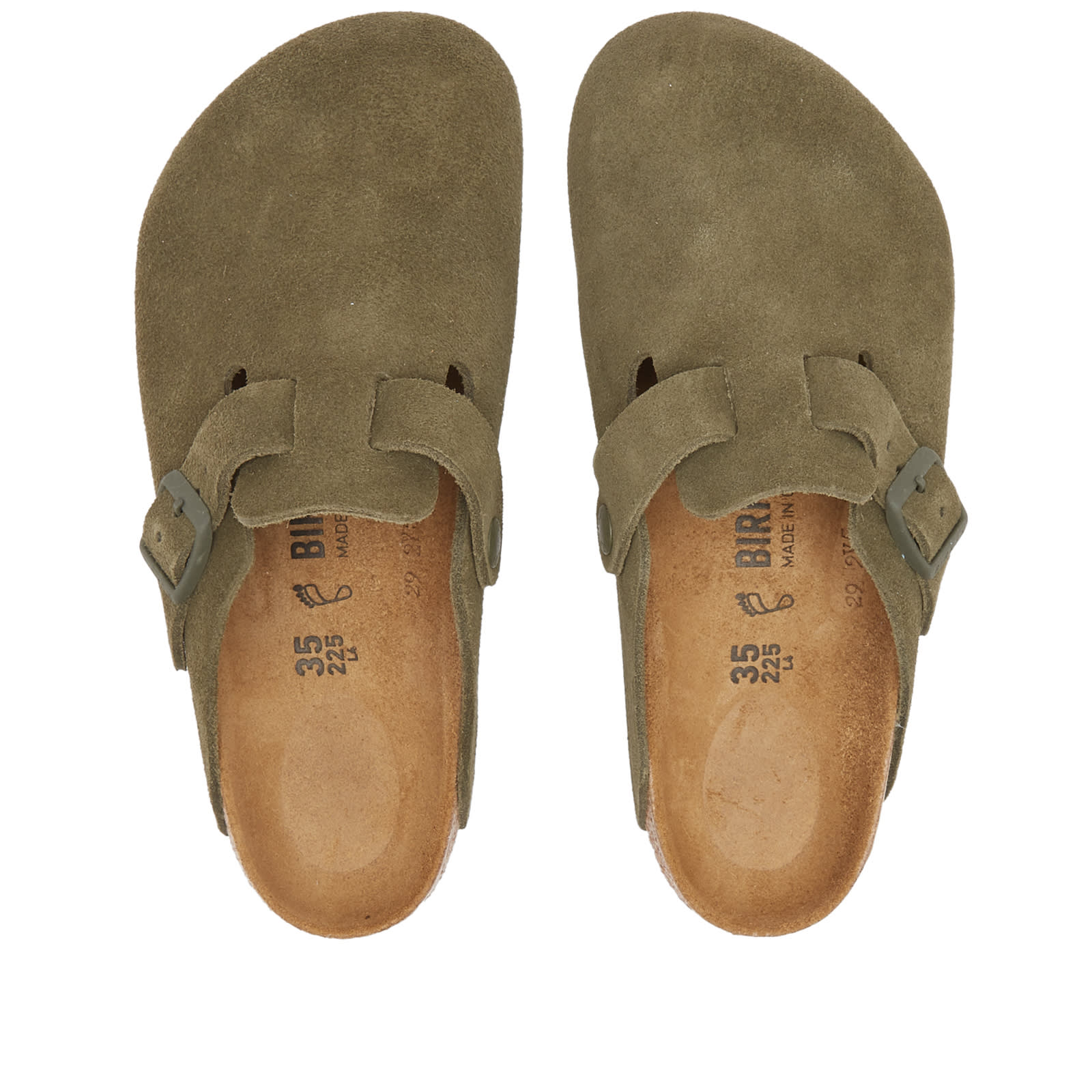 Boston Clog - Thyme Suede