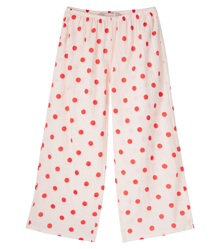 Konges Sløjd Vivo polka-dot cotton pants