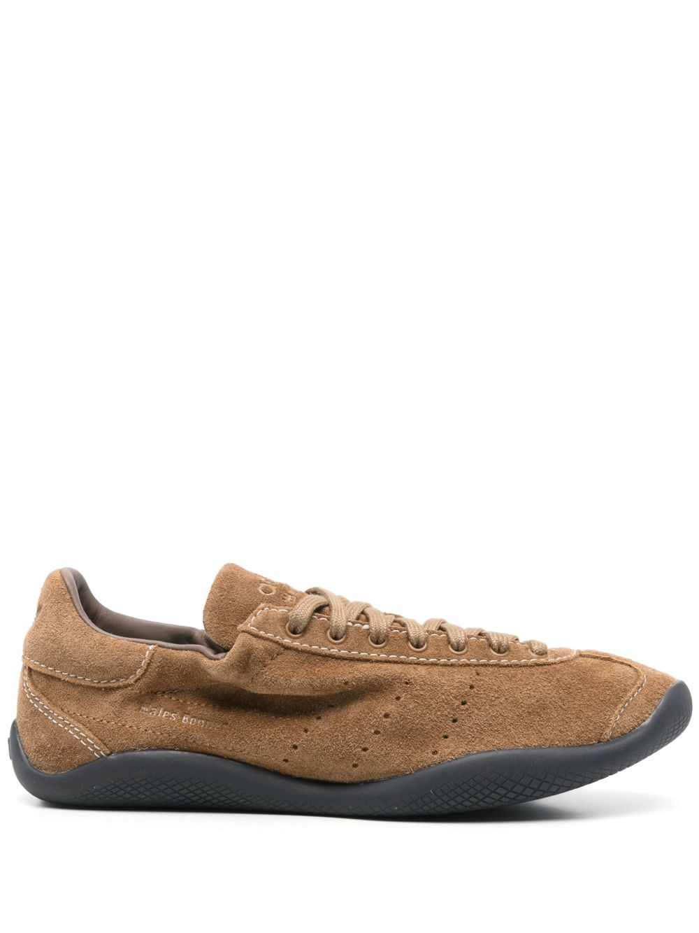 X Wales Bonner suede sneakers - Brown