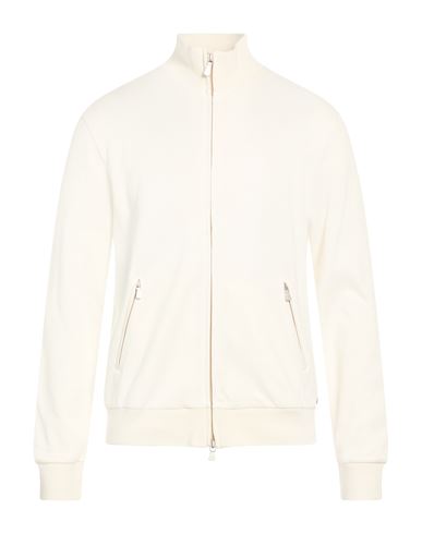 Platinum Man Sweatshirt White Size XL Cotton, Polyamide