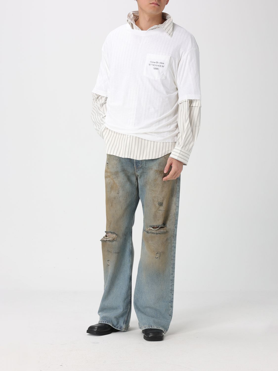 Shirt Men color White