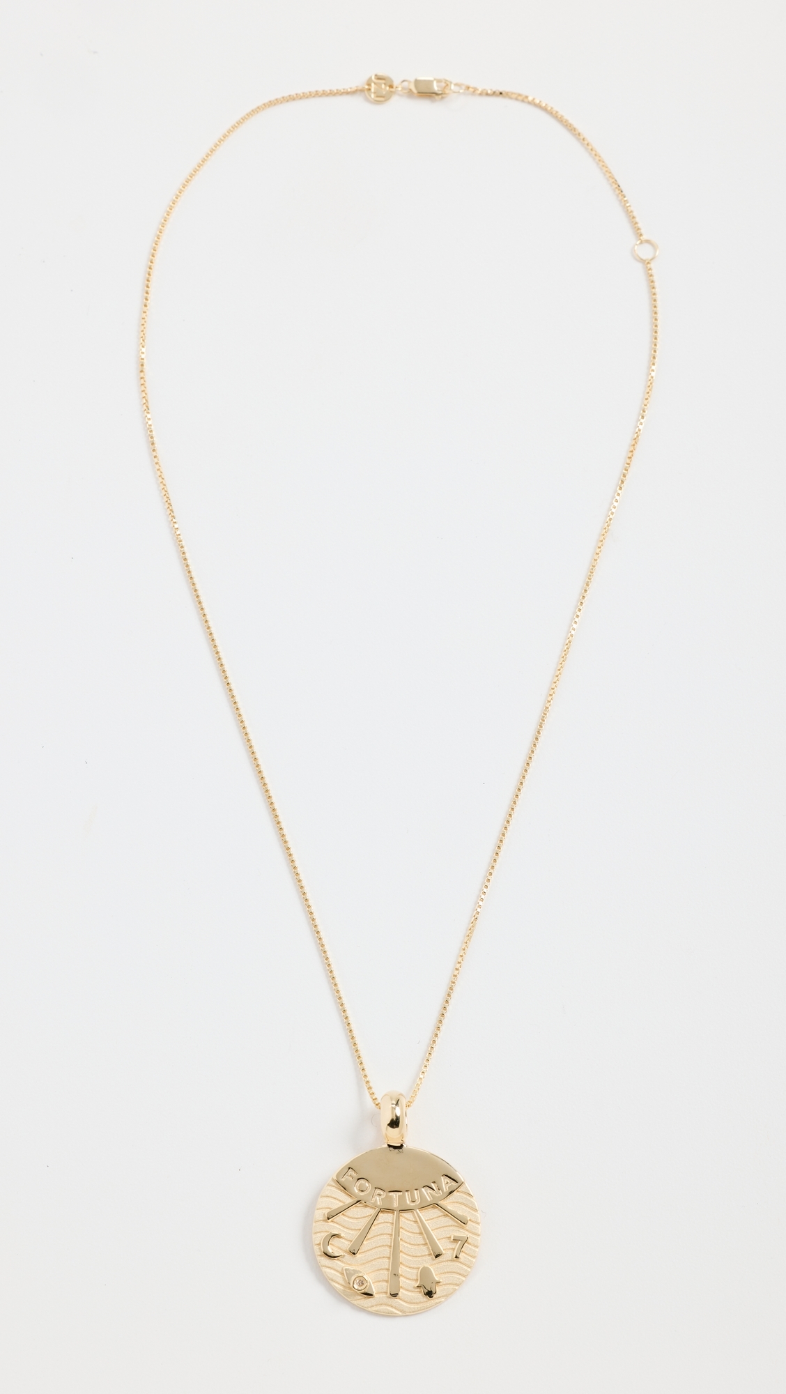 Fortuna Necklace Gold One Size