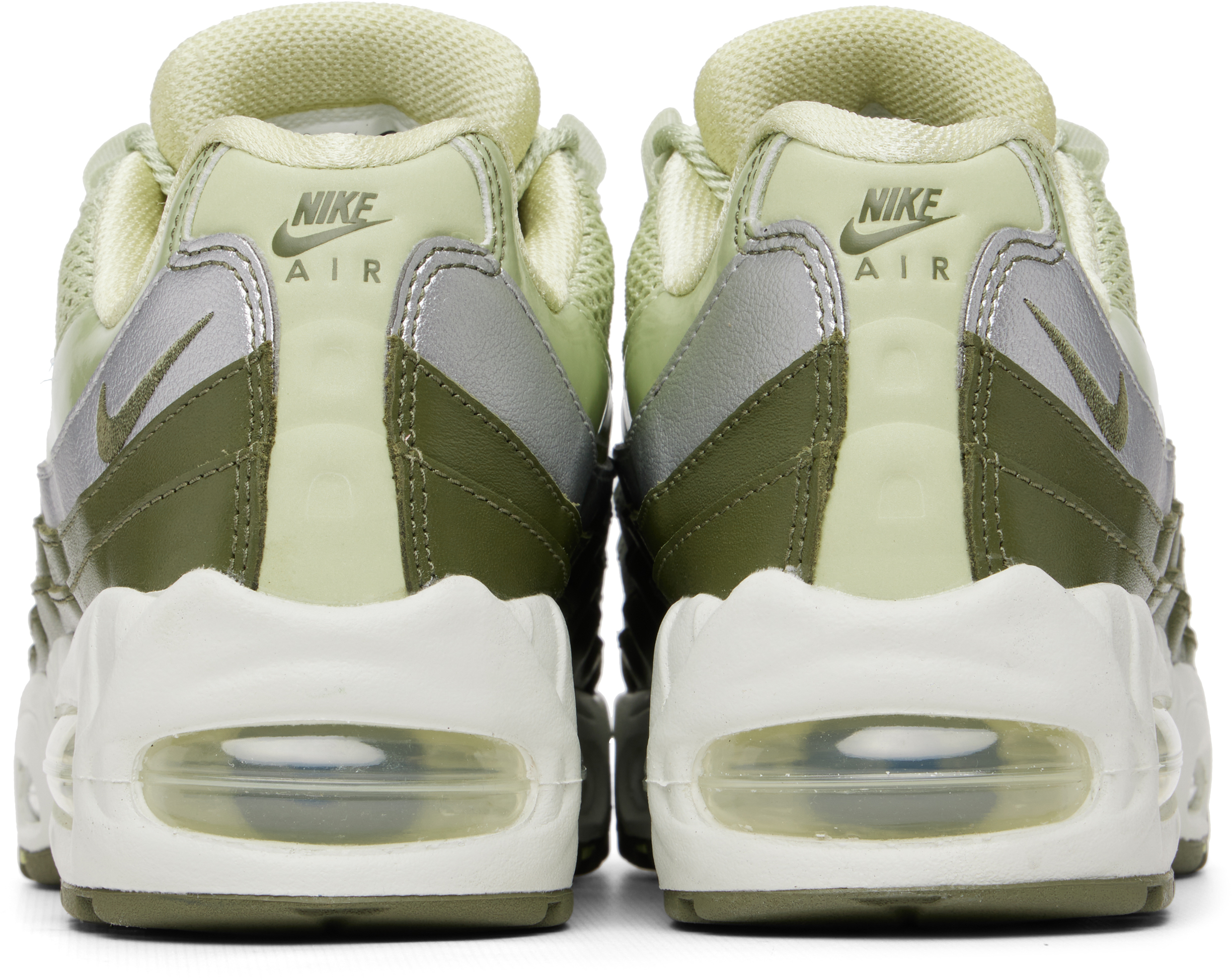 Green Air Max 95 Big Bubble Sneakers