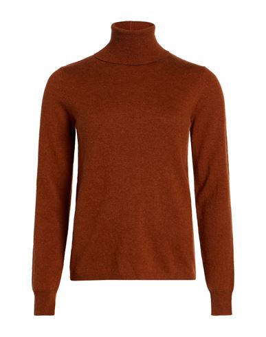 Woman Turtleneck Tan Size S Wool, Cashmere