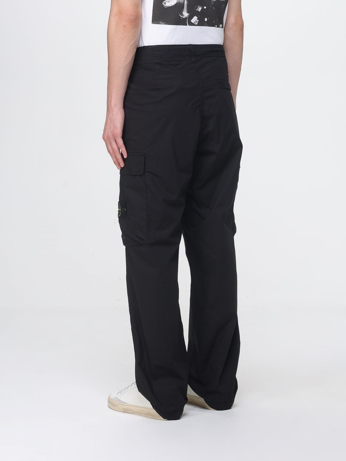 Pants Men color Black