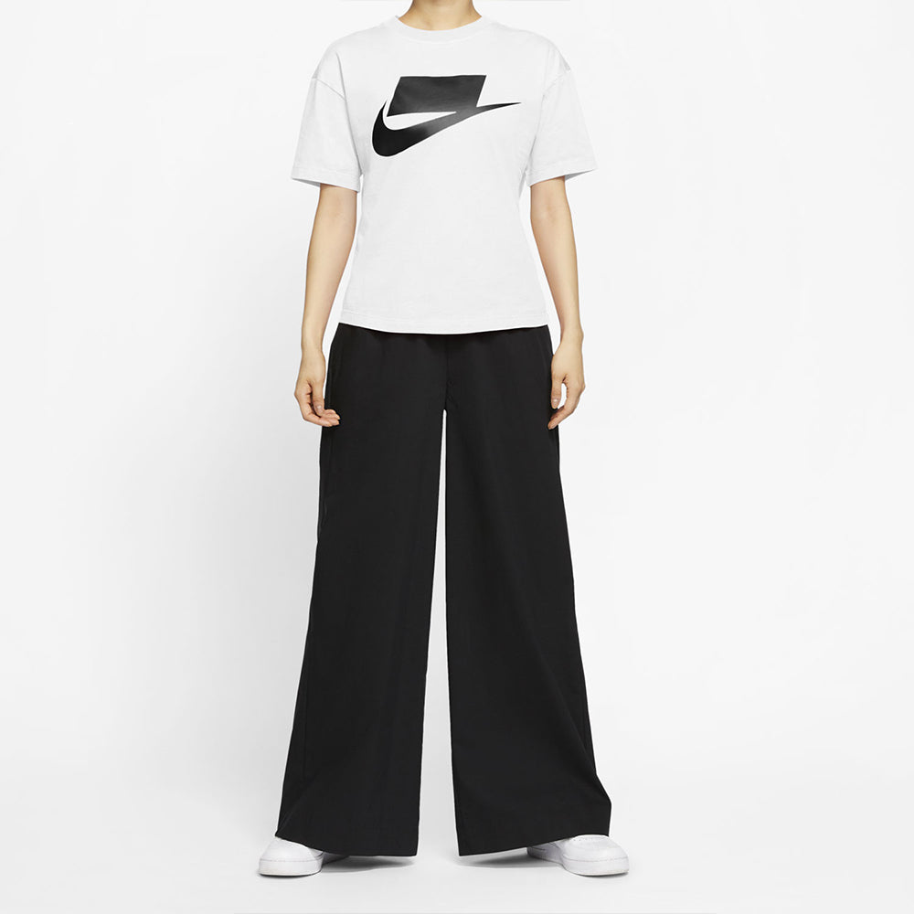 (WMNS) Casual Sports Training Round Neck Short Sleeve White T-Shirt