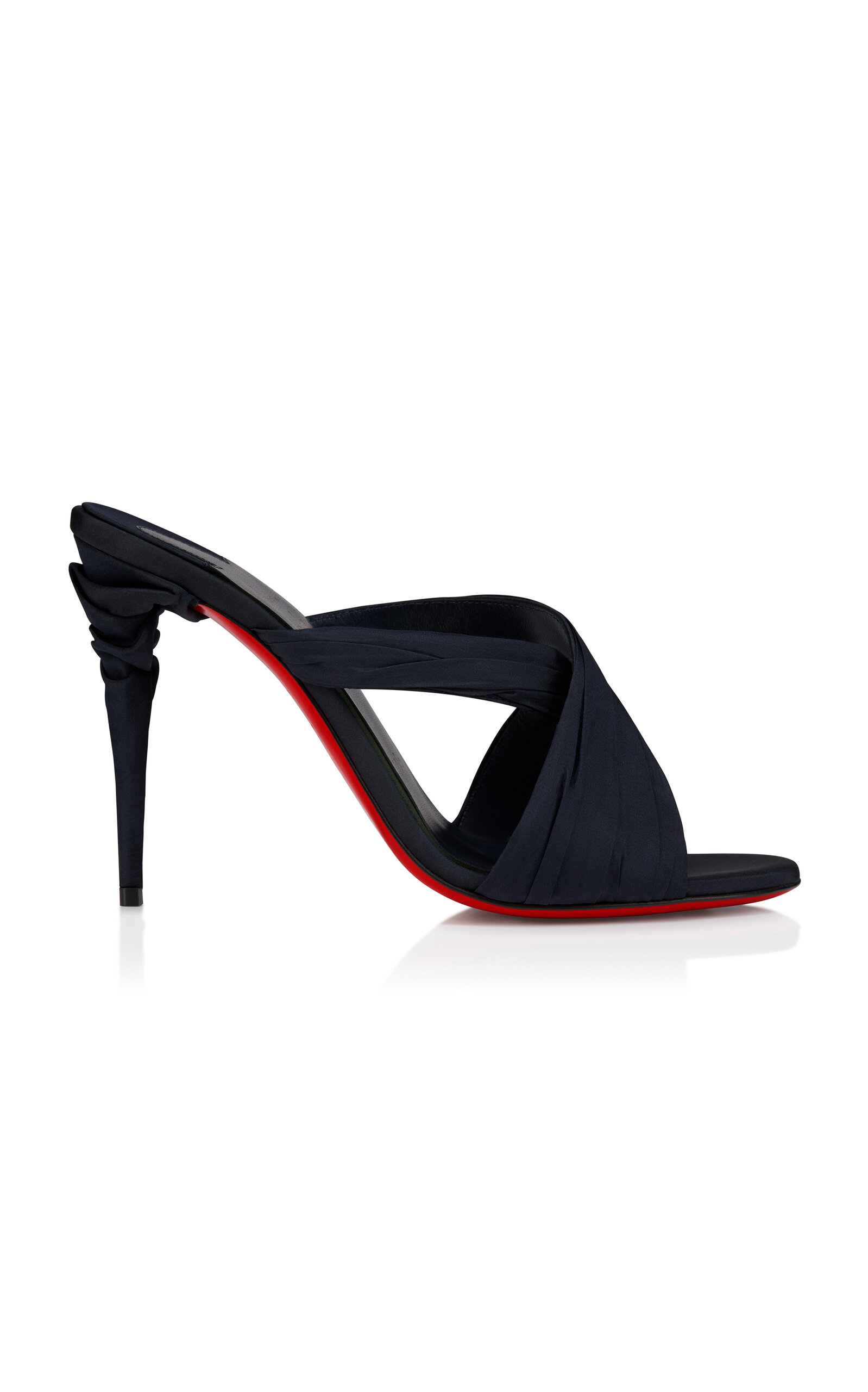 Affabula 100mm Taffeta Mules - Moda Operandi