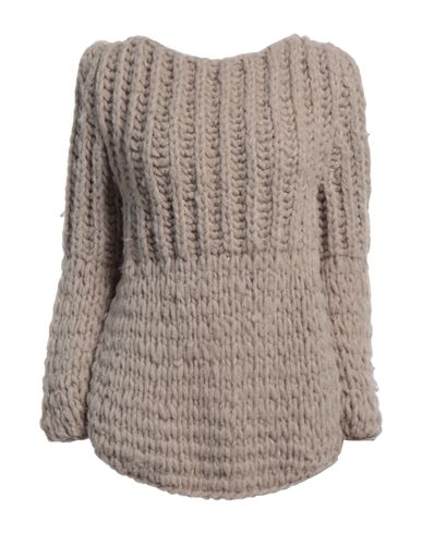 Snobby Sheep Woman Sweater Khaki Size 4 Wool, Silk, Cashmere